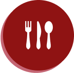 icon cutlery red